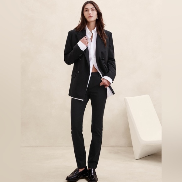 ✨ NWT! Banana Republic Black Sloan Skinny Pants - Multiple Sizes💛🔹 - Picture 4 of 9